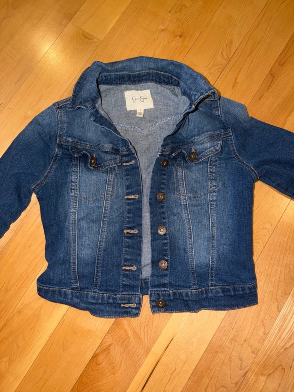 Kohl’s Jessica Simpson S blue jean jacket